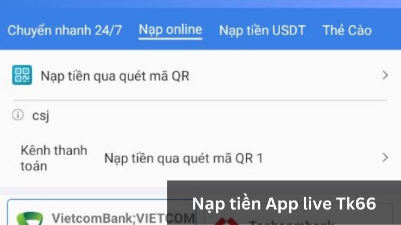 Hướng dẫn người chơi nạp tiền Beetu Live