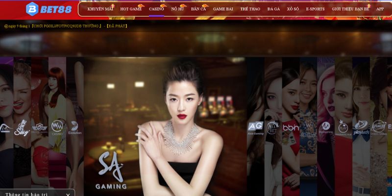 Ưu điểm nổi bật của Casino Bet88 cần biết