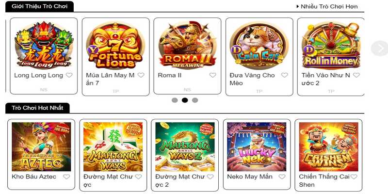Sản phẩm cược đa dạng 