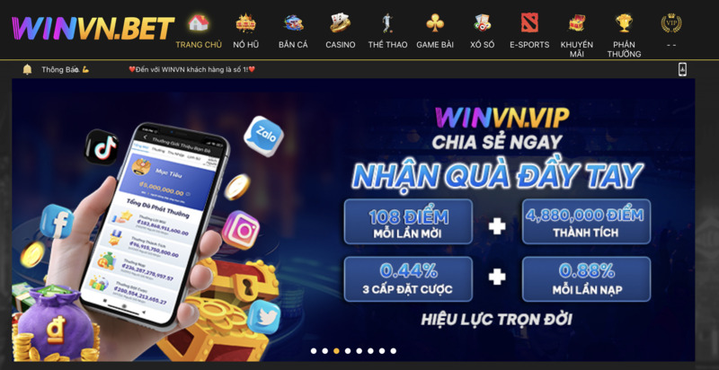 Tổng quan về nhà cái Winvn