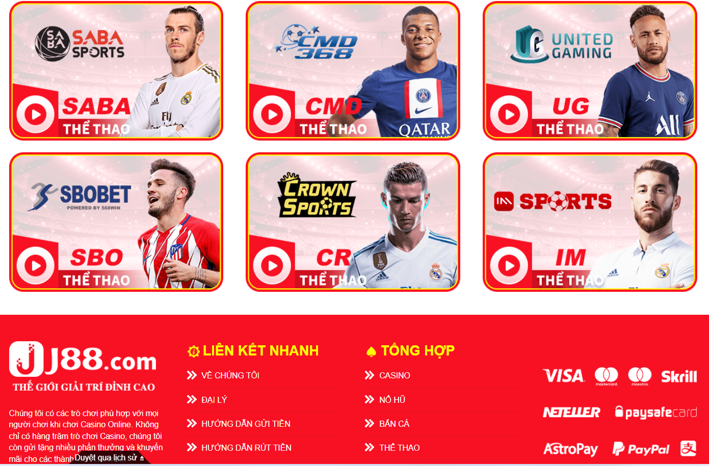Giới thiệu tổng quan về Tải App J88