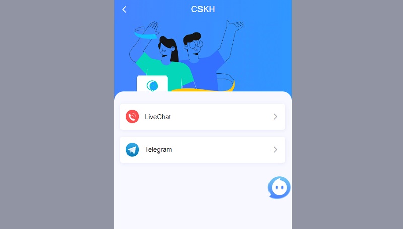 Hướng Dẫn Tân Thủ Cách Liên Hệ Với CSKH Vesovn