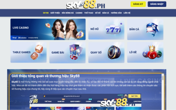 Những lưu ý khi đăng nhập vào link SKY88