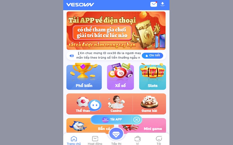 Đôi Nét Giới Thiệu Về App Nhà Cái Vesovn